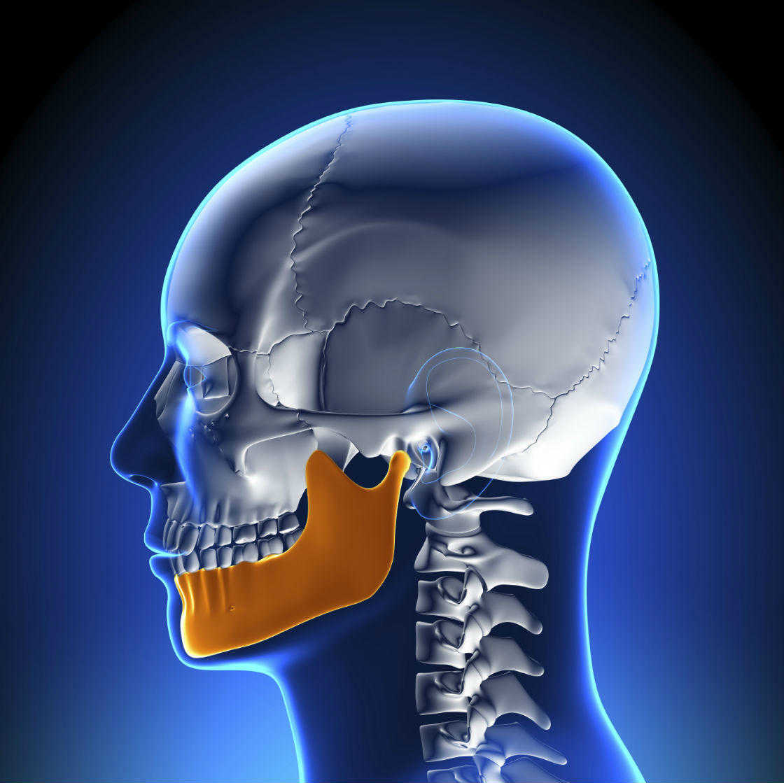 broken jaw injury