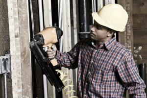 work injury nail guns St. Louis