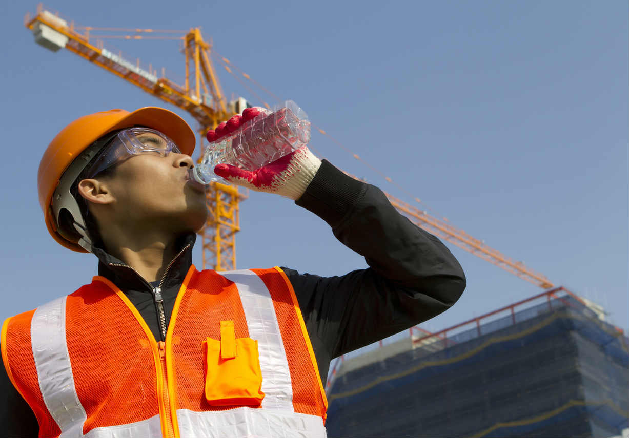 missouri worker drinking water