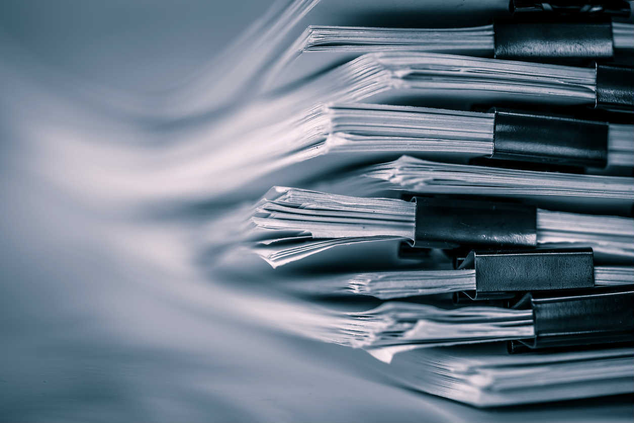 stack of documents