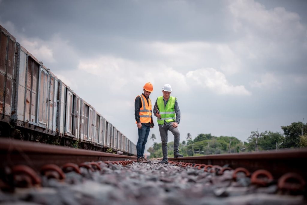 railroad workers