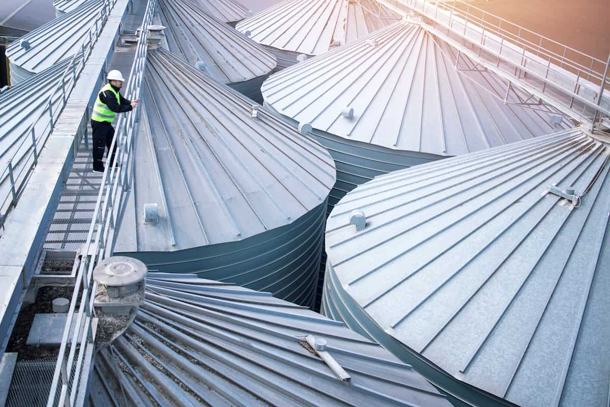 a Missouri grain storage worker