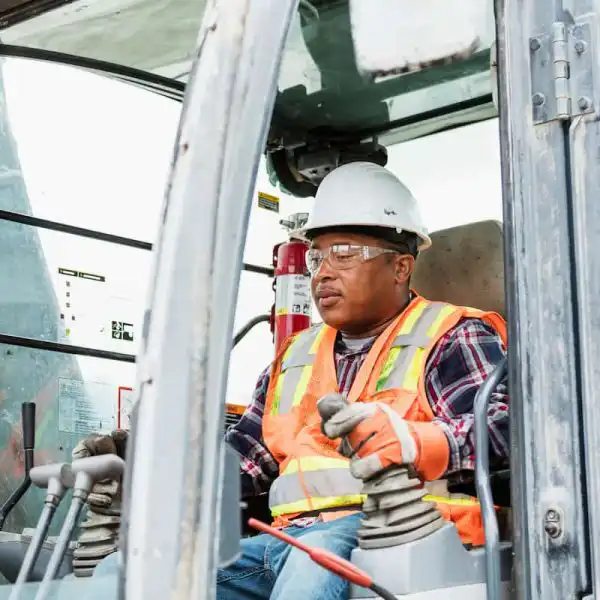 st. louis worker operating heavy equipment