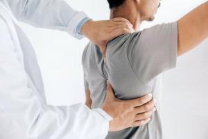 st. louis worker getting medical attention for work injury