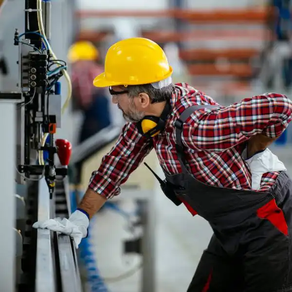 injured st. louis factory worker