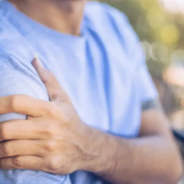 st. louis man with work-related shoulder injury