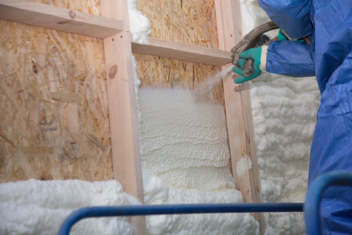 spray foam insulation