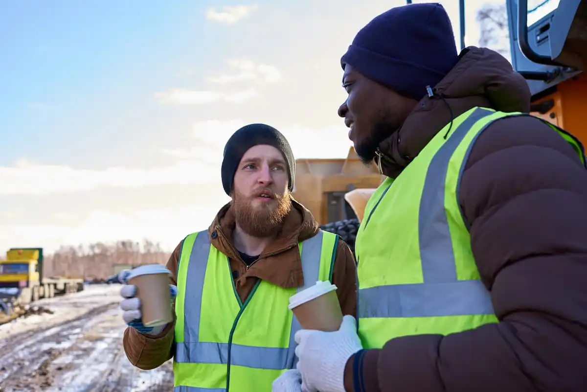 winter construction accident