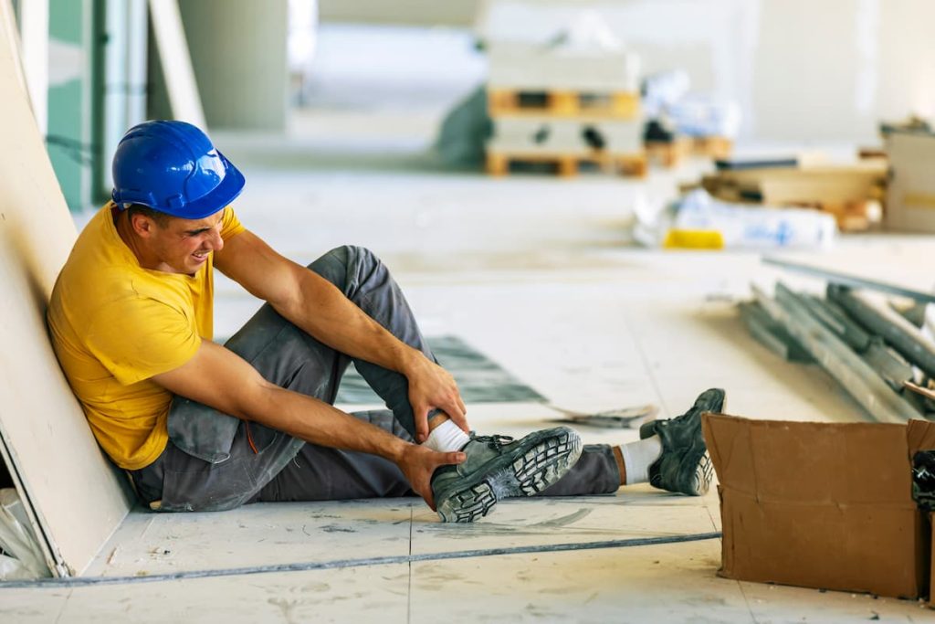 worker injured on job site