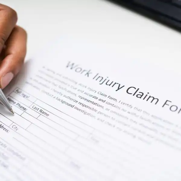 work injury claim form