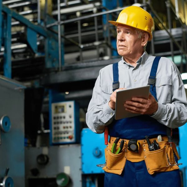 older factory worker in missouri